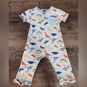 Dinosaur Print Baby pajamas